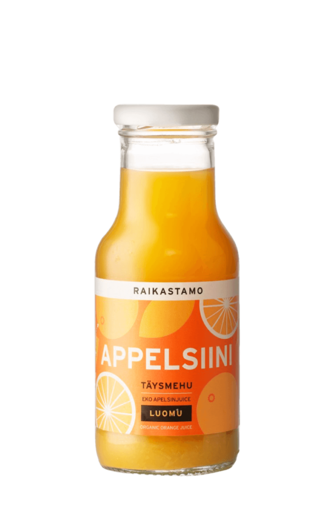 Luomu appelsiinimehu